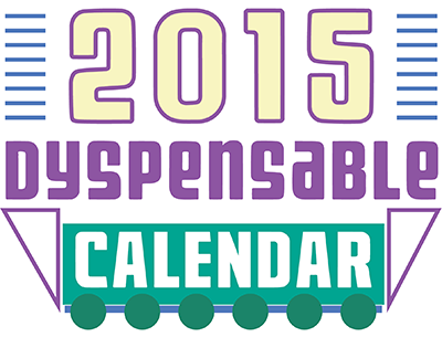 Cover 2015 Dyspensable Calendar